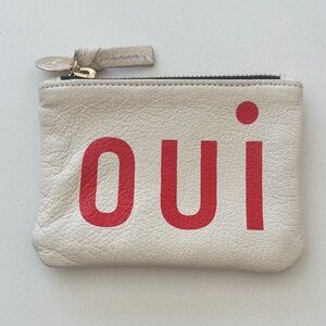 Clare V oui petite clutch card holder